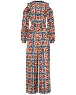 Emma Wallace Jie Jumpsuit - Red
