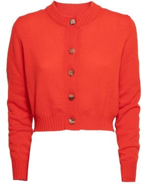 SVETA Milano Sonny Cashmere Cardigan - Red