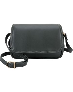 Lloyd Baker Amritsar Leather Cross Body - Black