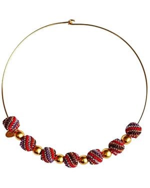 Iliana Arrazola Magic Ball Necklace - Metallic