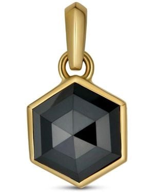 Rahul's Jewels Sanctum Hexa Pendant -14 Karat With Genuine Diamond - Multicolour