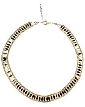 Lexi Jewelry Golden Hour Choker Necklace - Metallic