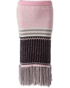 Fully Fashioning Women's Black / White / Pink Fully Fashioning