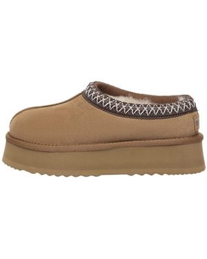 EverAu Australia Wonga Leather Slippers - Brown