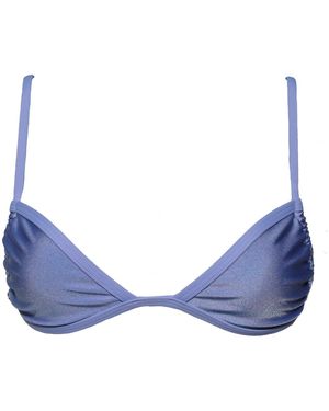 Marquise Swim Bikini Top - Blue