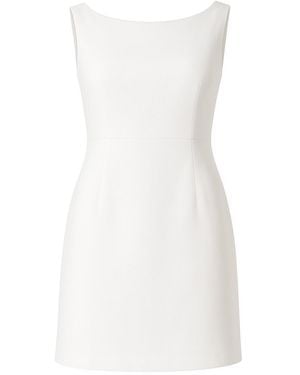Conquista Sleeveless Empire Line Dress - White