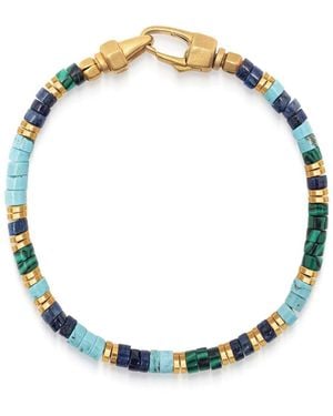 Nialaya Heishi Bracelet - Blue