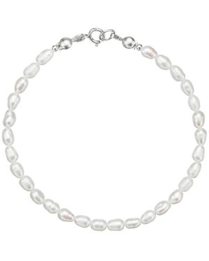 Lily & Roo Seed Pearl Bracelet - Metallic