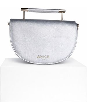 Anice’ by Angel Shakur Half Moon Metal Top-Handle - Black