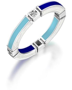 C|Nd|N by Candan Balto Megaron & Blues Enamel Ring