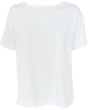 Vænn S/S Crew Boyfriend Tee Wash - White
