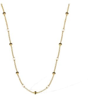 Retro Chic Roman Sautoir - Metallic