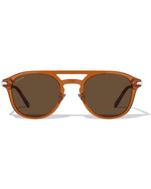 Cossimo Belize Coast Acetate Sunglasses - Brown