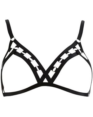 Reckless Wolf Outlaw Frame Bra - Black