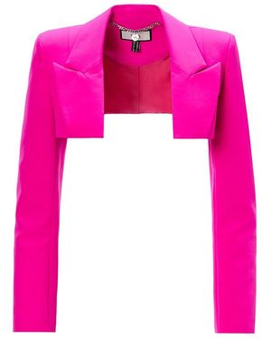 Nissa Cropped Blazer - Pink