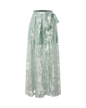 Emma Wallace Ying Skirt -Icy - Green