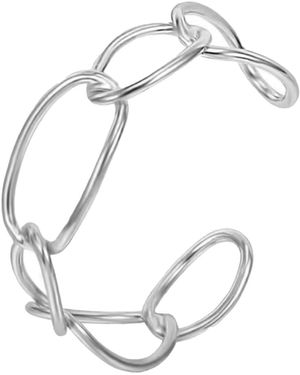 Chanel Joan Elkayam Chain Bangle Bracelet - Metallic