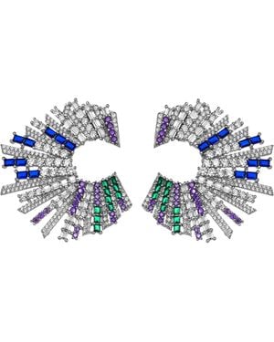 LÁTELITA London Starstruck Earrings Midnight - Blue
