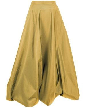 Celeni Taffeta Skirt - Yellow