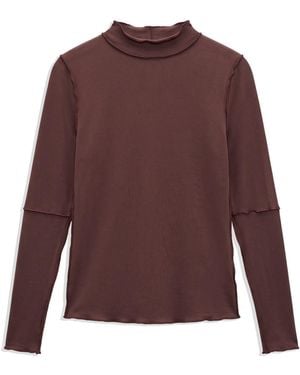 Rita Row Neutrals Panna Top - Purple