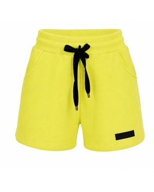 Modrn Studio Ultra-Soft Sweat Shorts - Yellow