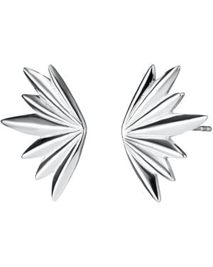 Scream Pretty Phoenix Stud Earrings - Metallic