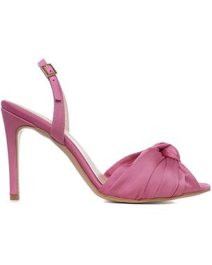 Ginissima Sofia Satin Sandals, Rose - Pink