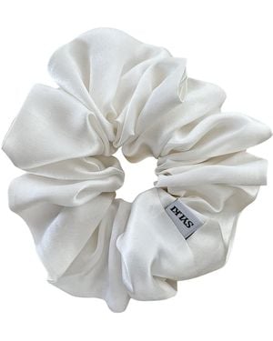 Sylk Silk Scrunchies - Grey