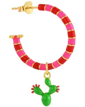 Pinnole Prickly Pear Earring Mix - Red