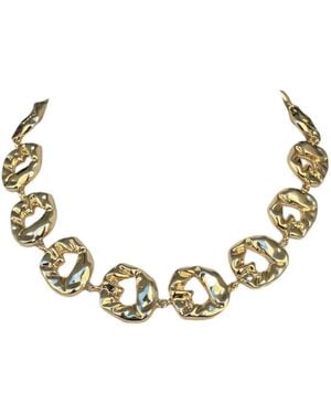 Eyeconic by Samar Ajram The Rivera Link Necklace - Metallic