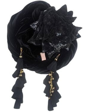 Julia Clancey Cha Cha Cha Boom Turban - Black