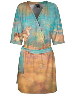 Aloha From Deer The Chariot Of Apollo Envelope Dress - Blue