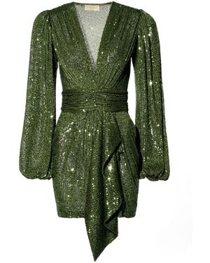 AGGI by HALEWSKI Anastasia Vineyard Dress - Green