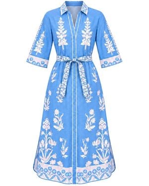 IslaPayal Rhea Midi - Blue