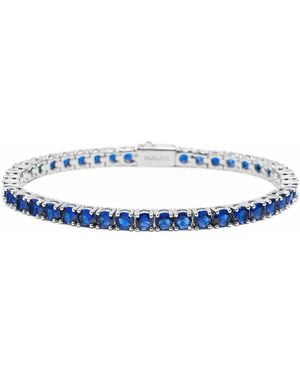 Nialaya Tennis Bracelet With - Blue
