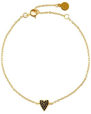 Onewildone She's So Lucky Heart Bracelet - Metallic