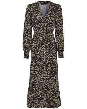 Guinea London Animal Print Dress - Multicolour