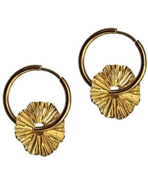 FV Jewellery Steel Me Dee Earrings - Metallic
