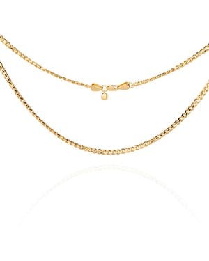 Aaria London Soho Chain Necklace - White