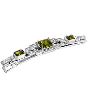 Retro Chic Hope Corner Clip - White