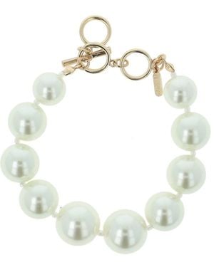 Otazu Classic Pearl Bracelet - Metallic