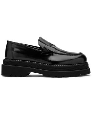 Ilvi Arve Florentic Leather Loafer - Black