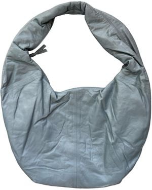 Any Old Iron Slade Leather Shoulder Bag - Blue