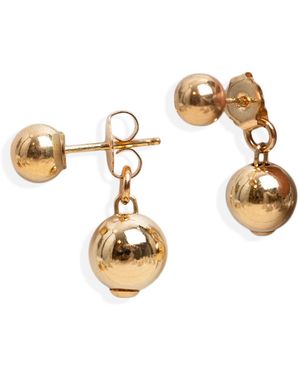 Kate Koel Round Dangling Earrings - Metallic