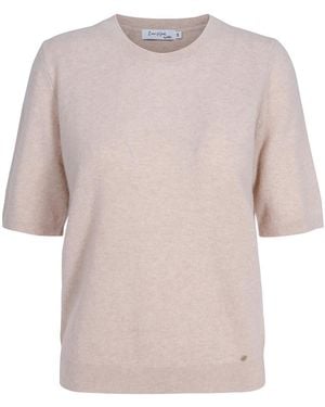 tirillm Neutrals Alina Cashmere T-Shirt - Pink