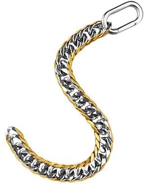 Mickey's Girl Mille Two Tone Chain Bracelet - Metallic