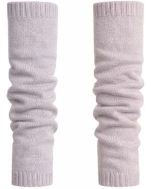 Fiora Muse Cashmere Arm Warmers - Purple