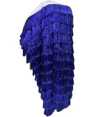 Julia Clancey Electric Luxe Lady Frou Kaftan - Blue