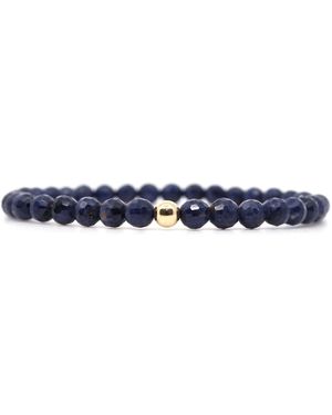 Shar Oke Sapphire & 14K Solid Bracelet - Blue