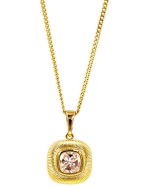 1610Istanbul Vintage Timeless Swarovski Necklace - Metallic